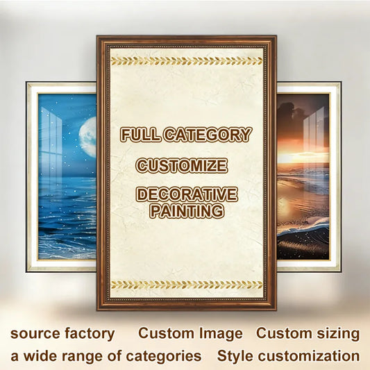 Custom Wall Art & Home Accents: Decorative Paintings, Panel Covers, Ornaments, and Clocks  Choose Your Size, Material, and Design
