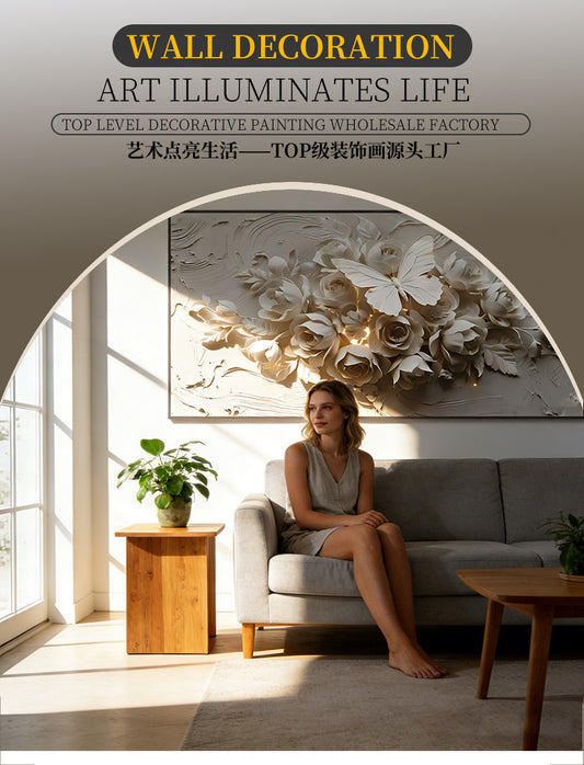 Butterfly Mural Wall Banner - Amazon/TEMU Bestseller