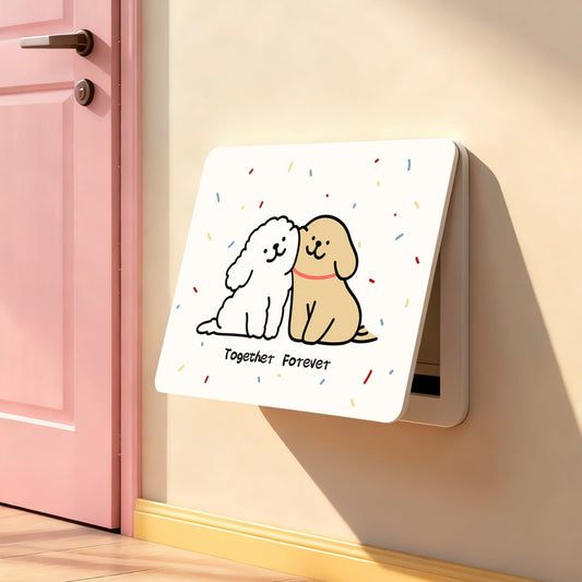 Decorative painting for electric meter box, cover painting for electric switch and distribution box, no-drill required, multimedia weak-current box cover mural