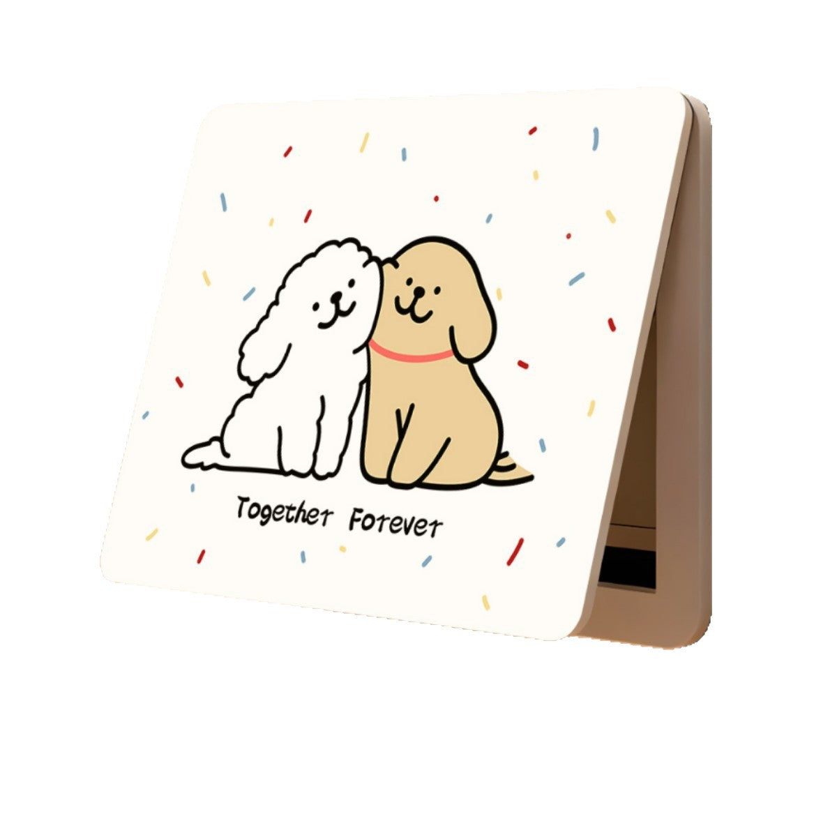 Decorative painting for electric meter box, cover painting for electric switch and distribution box, no-drill required, multimedia weak-current box cover mural
